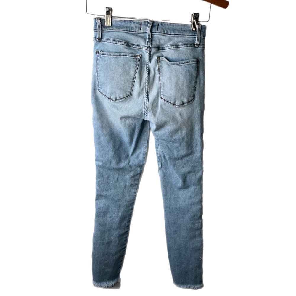 abercrombie & fitch high rise floral jeans E10 - Picture 3 of 4